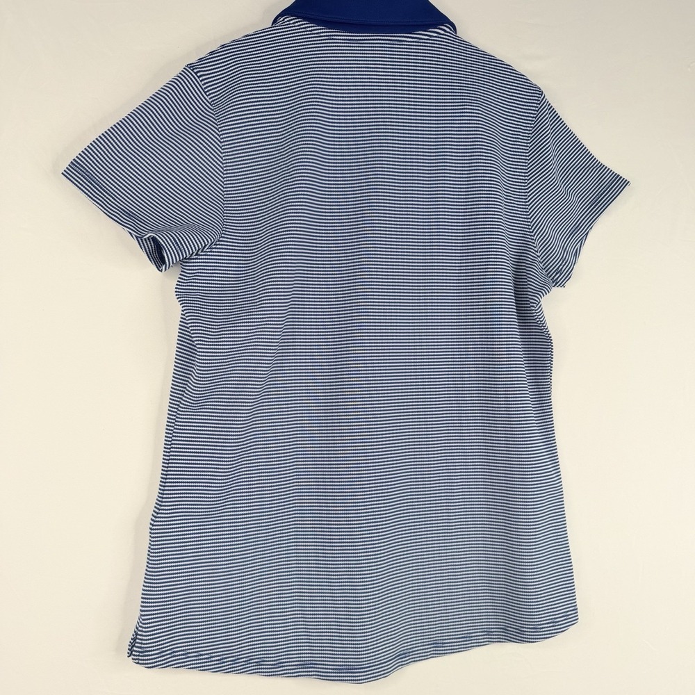 Vineyard vines Women's Performance Pique Polo ROYAL OCEAN SZ-M NWT (PTP 19.5in) - Picture 2 of 16